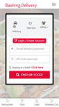 Mobile Screenshot of dashingdelivery.com